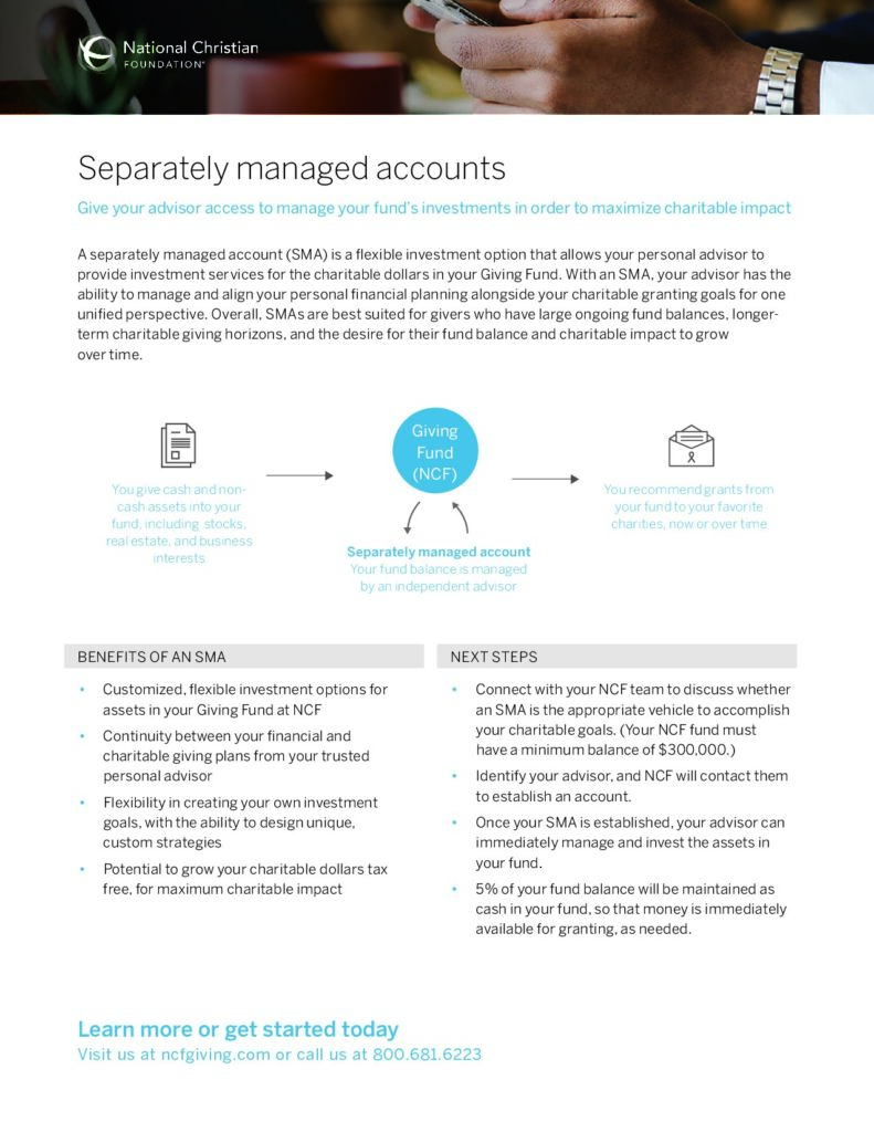 Separately managed accounts