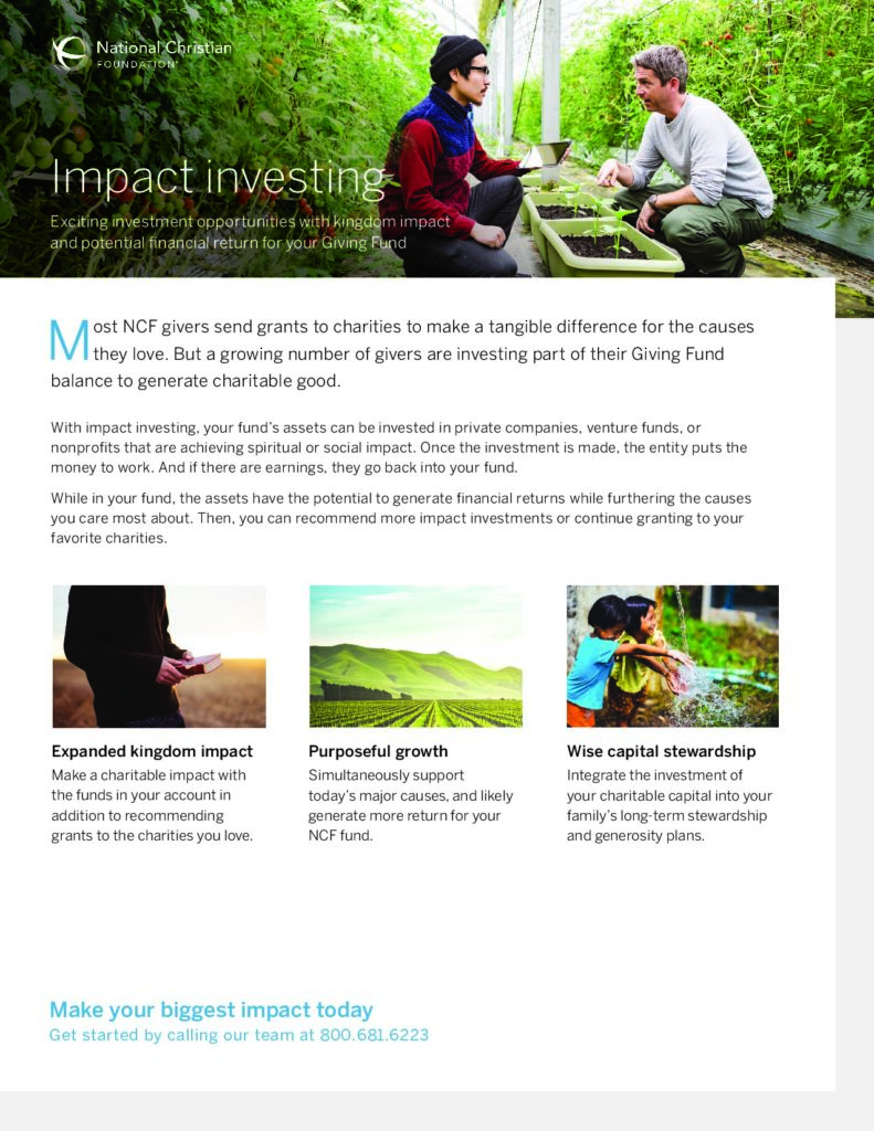 Impact investing